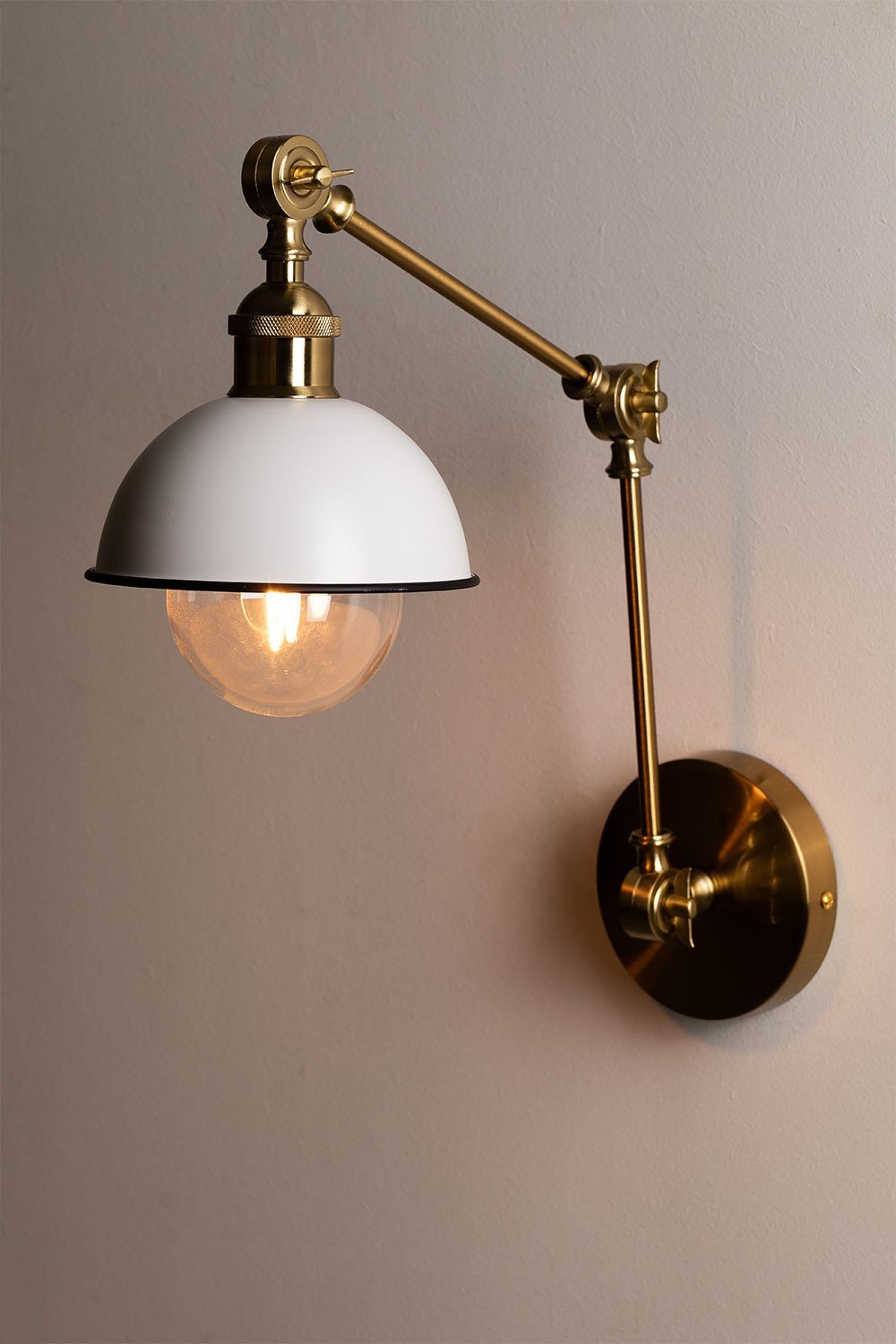 Lampa ścienna z żelaza Ellmer, obrazek w galerii 4