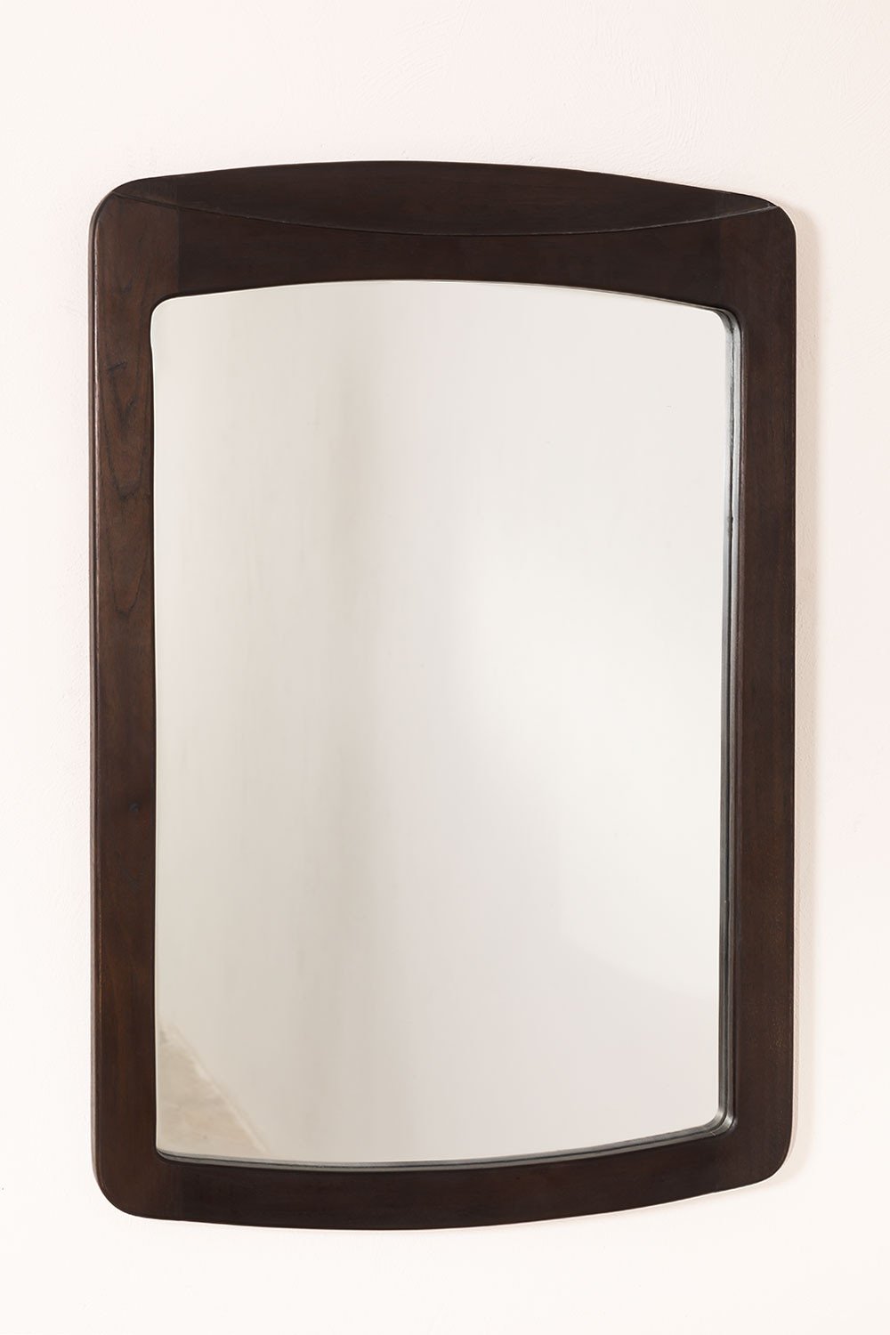 Lustro Scienne Prostokatne z Drewna Tekowego (90x60 cm) Somy, obrazek w galerii 1