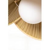 Candeeiro de tecto em folha de coco (Ø53 cm) Kilda, imagem miniatura 4