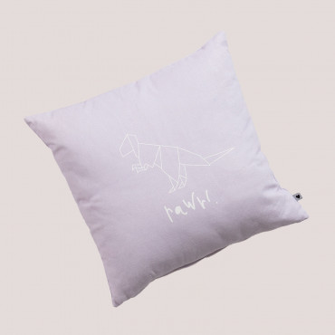 Almofada Quadrada De Algodão (43x43 Cm) Dinus Kids Mousse Violeta - Sklum para crianças