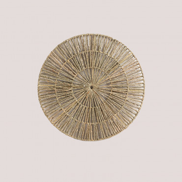 Prato Decorativo Em Bambu Yinka Ø45 Cm - Sklum