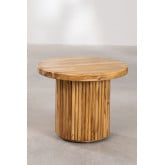 Mesa de centro redonda em madeira teca (Ø50 cm) Randall, imagem miniatura 2