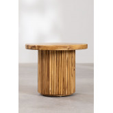 Mesa de centro redonda em madeira teca (Ø50 cm) Randall, imagem miniatura 3