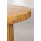 Mesa de centro redonda em madeira teca (Ø50 cm) Randall, imagem miniatura 4