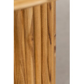 Mesa de centro redonda em madeira teca (Ø50 cm) Randall, imagem miniatura 5
