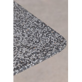 Mesa de cimento com acabamento chack Terrazzo, imagem miniatura 3