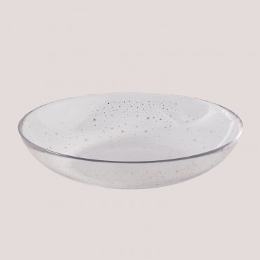 Pack De 4 Pratos De Sopa Em Vidro Byron Transparente - Sklum