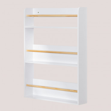 Prateleira De Parede Em Mdf Tom Kids Branco - Sklum para crianças