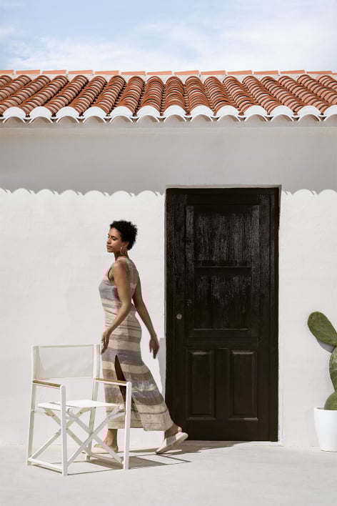 Cadeira de diretor de jardim dobrável Jordana