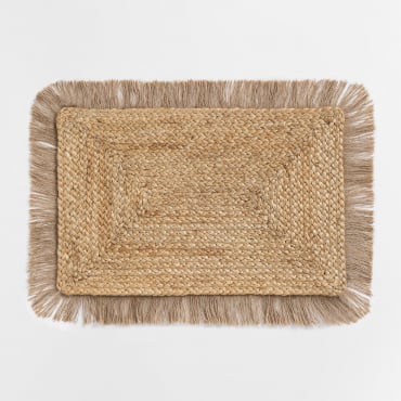 Toalha Individual Suzette Natural - Sklum