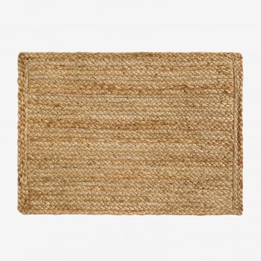 Toalha De Mesa Individual Em Juta Elyan Natural - Sklum