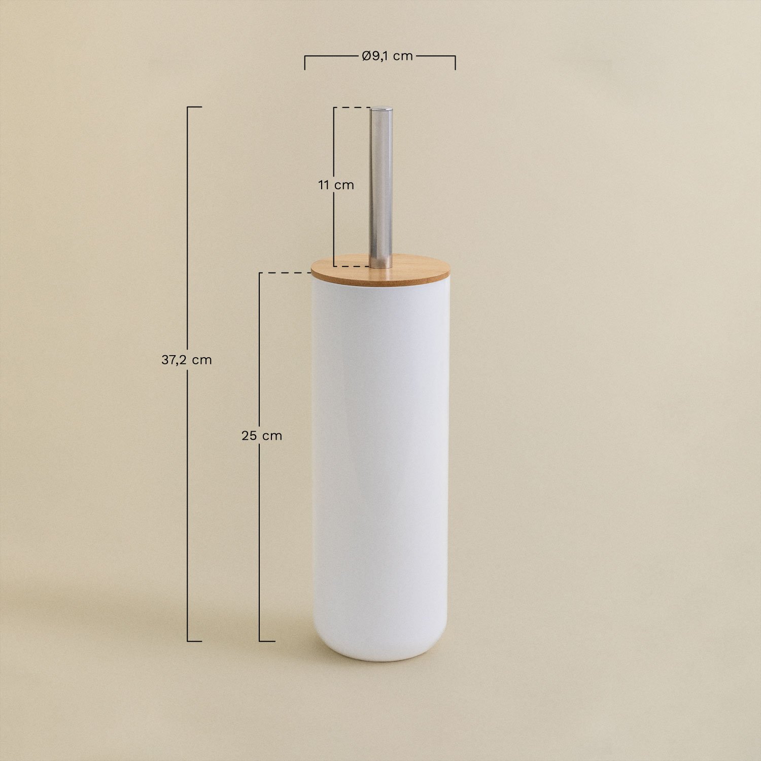 Escova Ulysse, Dimensões