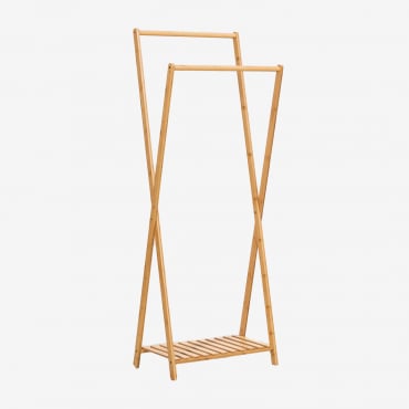 Suporte p/Cabides De Bambu Braian Bambu - Sklum