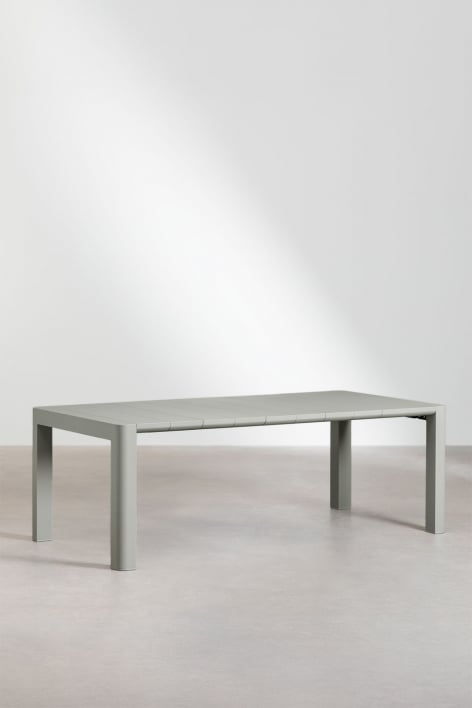 Mesa de jantar retangular Arnadine - Verde Cáqui