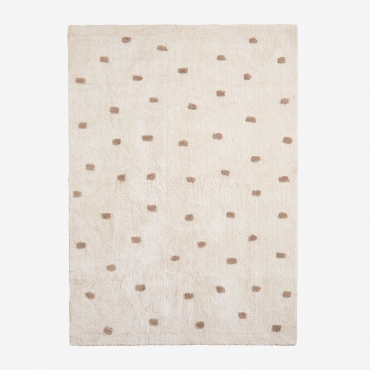 Tapete De Algodão (171x123 Cm) Jankiel Kids Castanho Trigo - Sklum para crianças