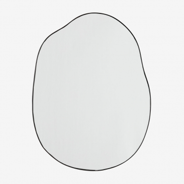 Espelho De Parede (60x80 Cm) Rudiger Preto - Sklum