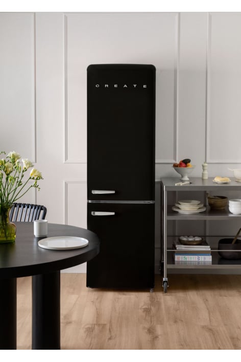CREATE - FRIGORÍFICO STYLANCE 244L - Frigorífico combinado de estilo Retro