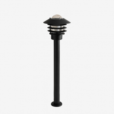 Farol Externo De Aço Inoxidável Fovar Preto - Sklum