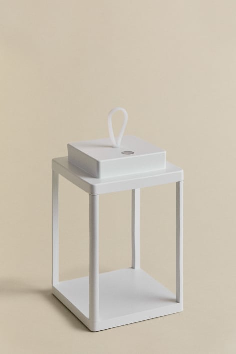 Lâmpada de mesa LED sem fio para exterior em alumínio Xolara