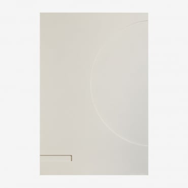 Tela Decorativa Em Relevo (60x90 Cm) Iridionne Tapioca Bege - Sklum
