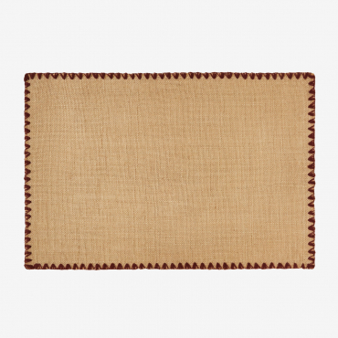 Individual De Mesa Em Juta Yalver Yute - Sklum