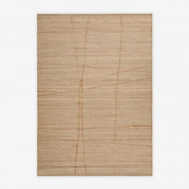 Tapete Exterior Emeline De Juta E Algodão Beige Semoline & 160 X 230 Cm - Sklum