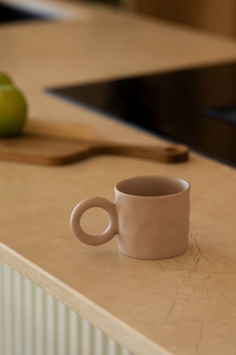 Pack de 2 chávenas de café 30 cl em new bone china Guisla