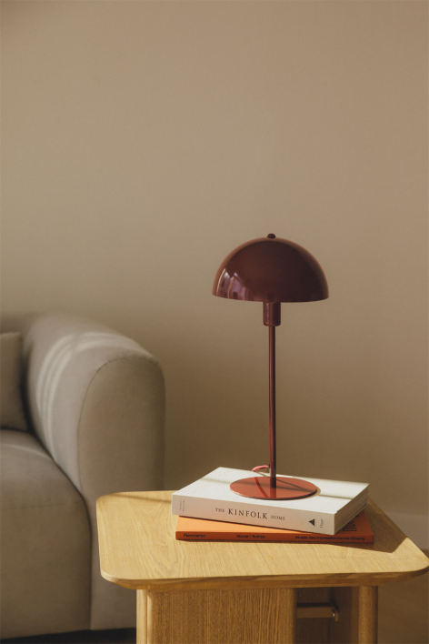 Candeeiro de mesa em ferro Alnair