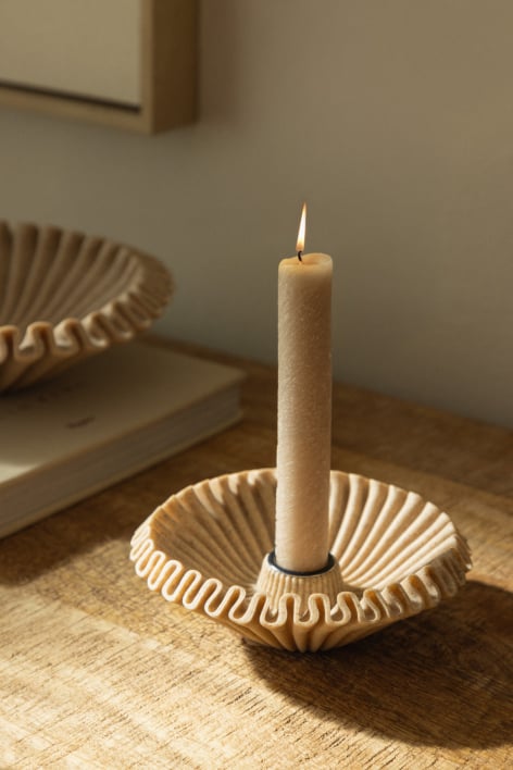 Candelabro de resina Ø15 cm Irente