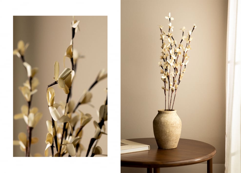 Pacote com 4 ramos secos decorativos Iliyan