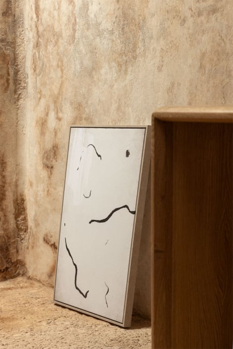 Quadro decorativo 50x70 cm impresso em tela Carsen