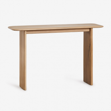 Consola 120x35 Cm Em Madeira De Manga Miller Madeira De Manga - Sklum