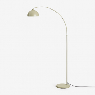 Luminária De Chão Externa De Ferro Diala Verde Sálvia & ↑200 Cm - Sklum