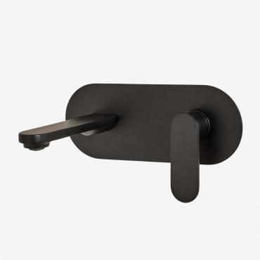 Torneira Para Pia Embutida De Latão Alameda Preto - Sklum