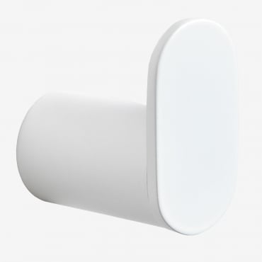 Cabide De Banheiro De Aço Inoxidável Alameda Branco - Sklum