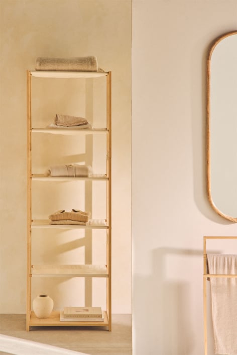 Estante 60x185 cm em bambu Deneb