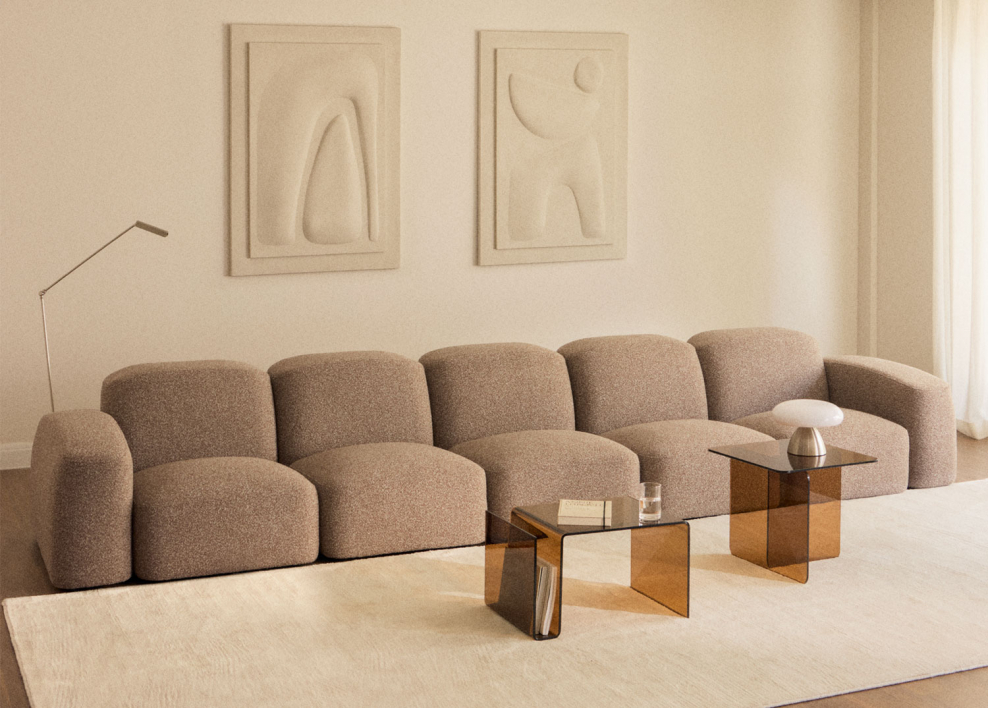 Sofá modular Bastian de 5 peças