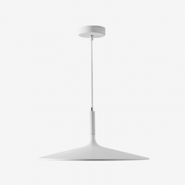 Candeeiro De Teto Led Kaula Ø50 Cm Branco - Branco - Sklum