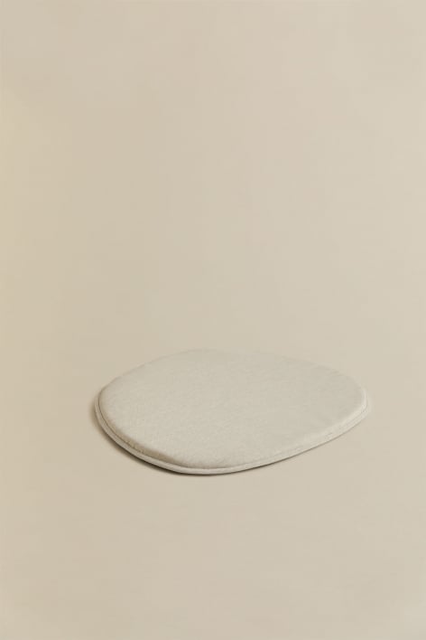 Almofada para cadeira de jardim Zariel - Tecido Creme bege