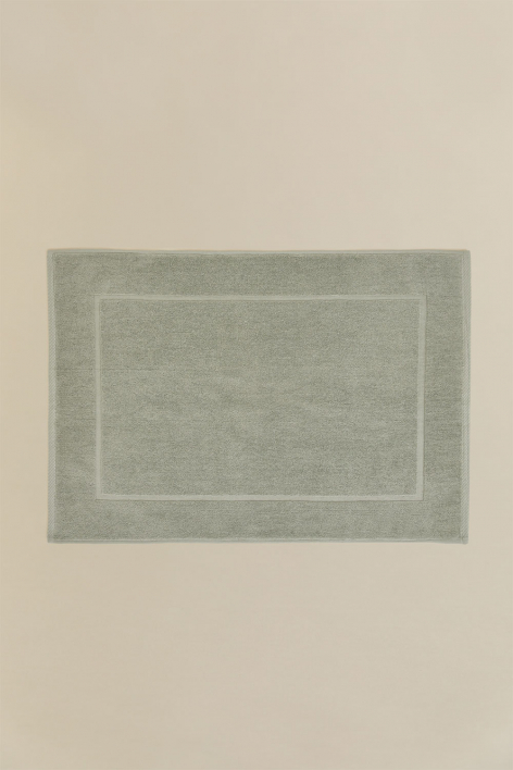 Tapete de banho retangular 50x80 cm em algodão Danel