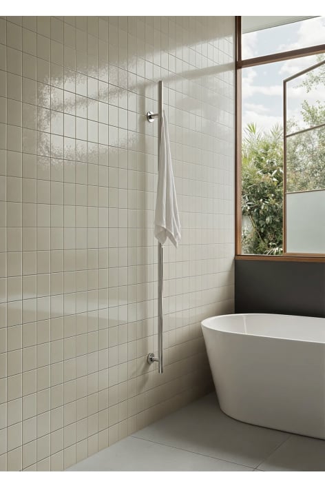 WARM TOWEL TUBE - Toalheiro elétrico de barra 60 W/120 W