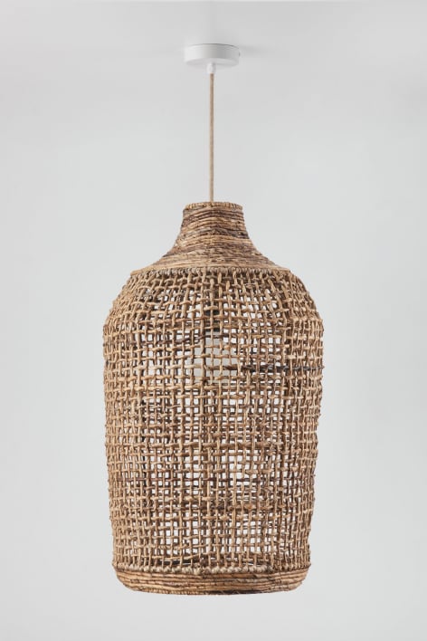 Lâmpada de teto suspensa Arantxa - Natural - Branco