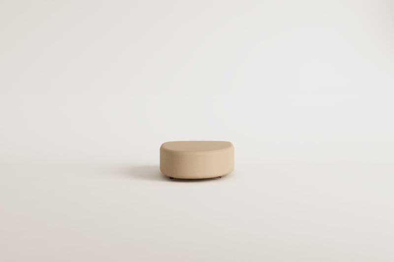 Assento chaise longue para sofá modular estofado Giorgia