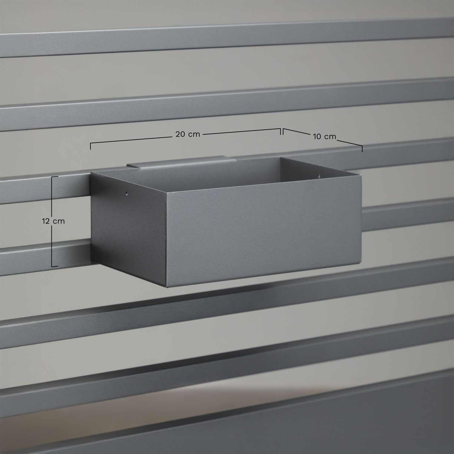 Cesto de arrumação modular para cozinha exterior em aço Savona, Dimens&otilde;es