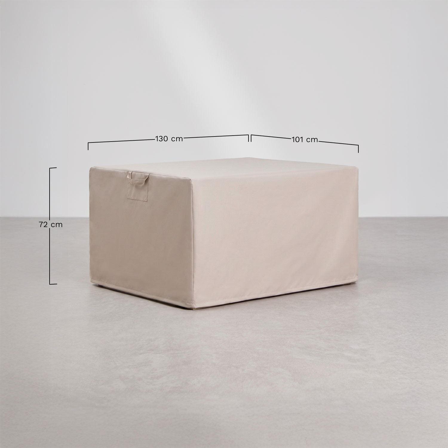 Capa protetora para conjunto de jardim Otley, Dimens&otilde;es