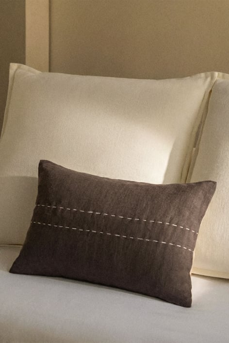 Almofada retangular 30x40 cm em linho Nimia