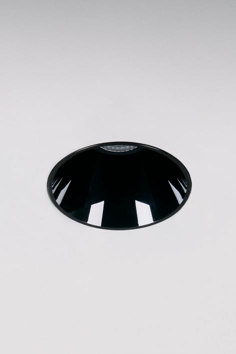 Downlight LED embutido sem moldura trimless redondo Ø6,8 cm em alumínio Luisiana