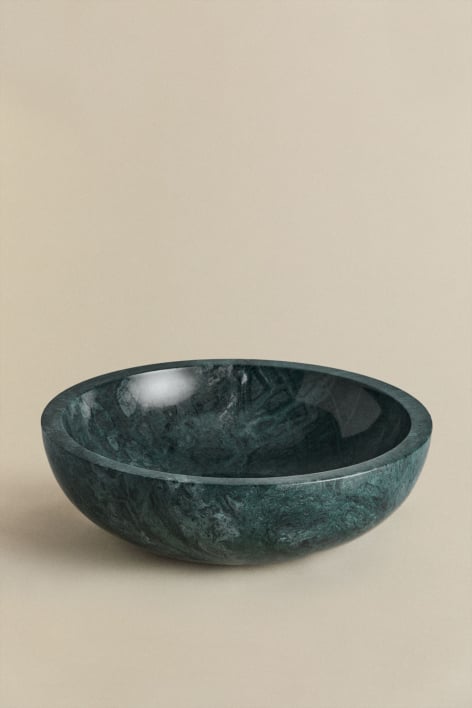Lavabo redondo Ø40 cm em pedra natural Eskel