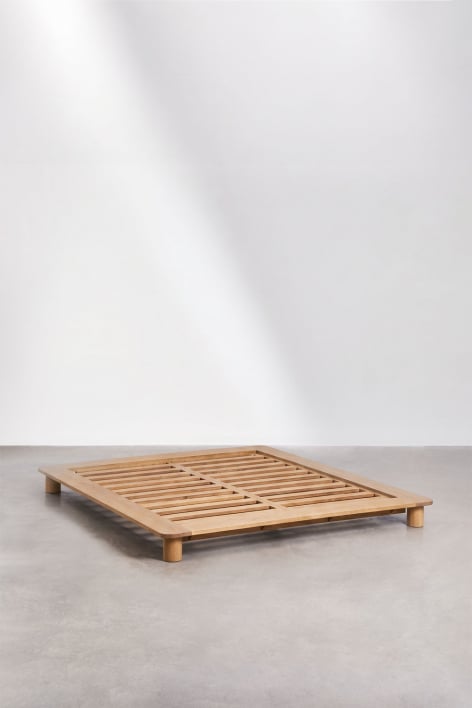 Cama em madeira de manga Mariselina