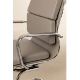 Cadeira de escritório metalizada com braços Mina, imagem miniatura 6